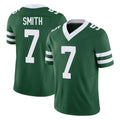 NY.Jets #7 Geno Smith Player Green Legacy Limited Vapor F.U.S.E. Home Game Qdoa Stitched Jerseys