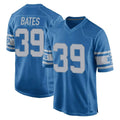 D.Lions #39 Jake Bates Player Blue Vapor Untouchable Throwback Game Qdoa Stitched Jerseys
