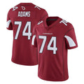A.Cardinals #74 Isaiah Adams Player Cardinal Vapor Limited Home Game  Qdoa Stitched Jerseys