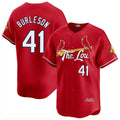 St. Louis Cardinals #41 Alec Burleson Player Red City Connect Limited Qdoa Stitched Jerseys