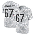 C.Bears #67 Garrett Bradbury Player Arctic Camo Salute to Service Limited Qdoa Stitched Jerseys