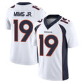 D.Broncos #19 Marvin Mims Jr. Player White Vapor Untouchable Limited Home Game Qdoa Stitched Jerseys