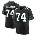NY.Jets #74 Olu Fashanu Player Black Legacy Home Game Qdoa Stitched Jerseys