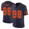 C.Bears #98 Montez Sweat Player Navy Blue Alternate Vapor Untouchable Limited Qdoa Stitched Jerseys