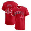 LA.Angels #44 Ben Joyce Player Red Home Limited Elite Qdoa Stitched Jerseys