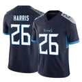 T.Titans #26 Marcus Harris Player Navy Limited Vapor F.U.S.E. Home Game Qdoa Stitched Jerseys