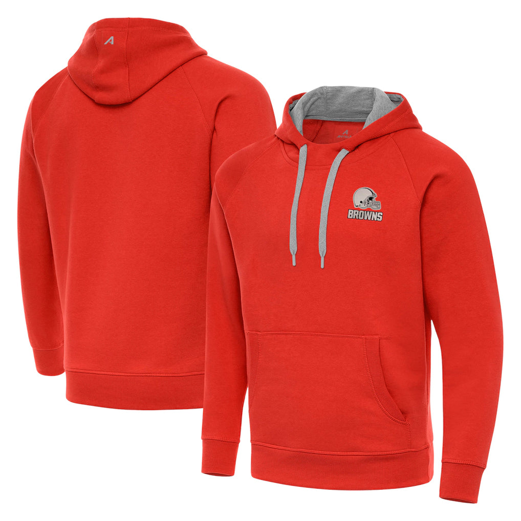 C.Browns ## Browns Blank Player Orange Brushed Carbon Pullover Hoodie Limited Qdoa Stitched Jerseys