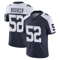 D.Cowboys #52 Tyler Booker Player Navy-White Limited Alternate Vapor Untouchable Home Game Qdoa Stitched Jerseys