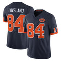 C.Bears #84 Colston Loveland Player Navy Limited 2026 Rivalries Collection Home Game Qdoa Stitched Jerseys