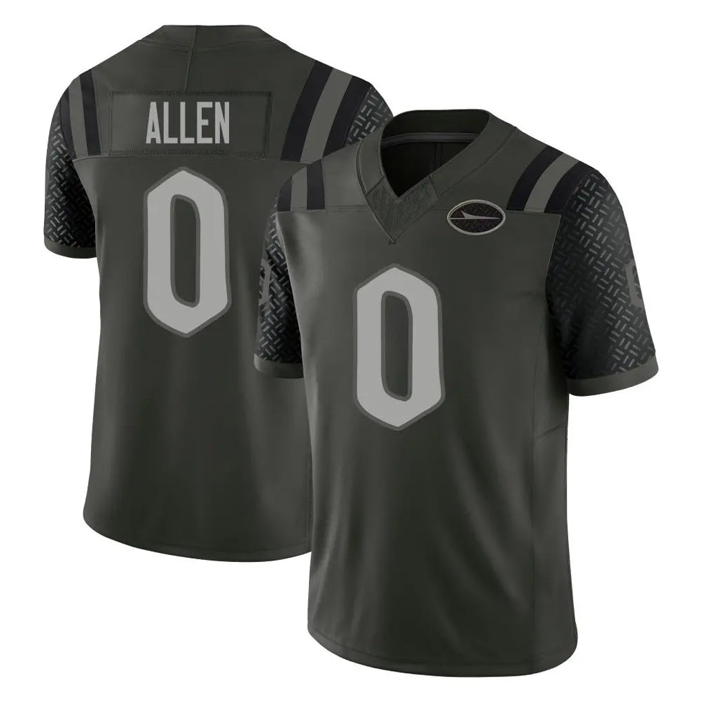 NY.Jets #0 Braelon Allen Player Green Limited 2025 Rivalries Collection Home Game Qdoa Stitched Jerseys