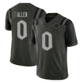 NY.Jets #0 Braelon Allen Player Green Limited 2025 Rivalries Collection Home Game Qdoa Stitched Jerseys
