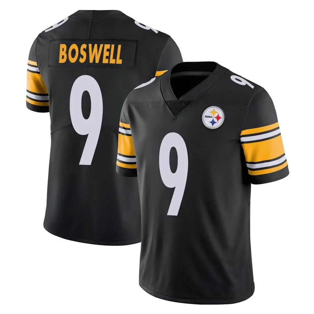 P.Steelers #9 Chris Boswell Player Black Limited Vapor Untouchable Home Game Qdoa Stitched Jerseys