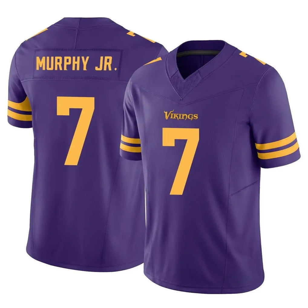 M.Vikings #7 Byron Murphy Jr. Player Purple Limited Alternate Vapor F.U.S.E. Home Game Qdoa Stitched Jerseys