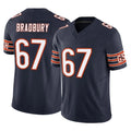 C.Bears #67 Garrett Bradbury Player Navy Vapor F.U.S.E. Limited Home Game Qdoa Stitched Jerseys