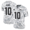 S.Seahawks #10 Cooper Kupp Player Arctic Camo Limited Salute To Service Home Game Qdoa Stitched Jerseys