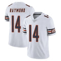 C.Bears #14 Kalif Raymond Player White Vapor Untouchable Limited Home Game Qdoa Stitched Jerseys