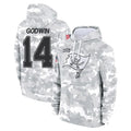 TB.Buccaneers #14 Chris Godwin Jr. Player Arctic Camo Limited Salute to Service Pullover Hoodies Game Qdoa Stitched Jerseys
