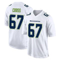 S.Seahawks #67 Charles Cross Player White Tundra Fashion Home Game Qdoa Stitched Jerseys