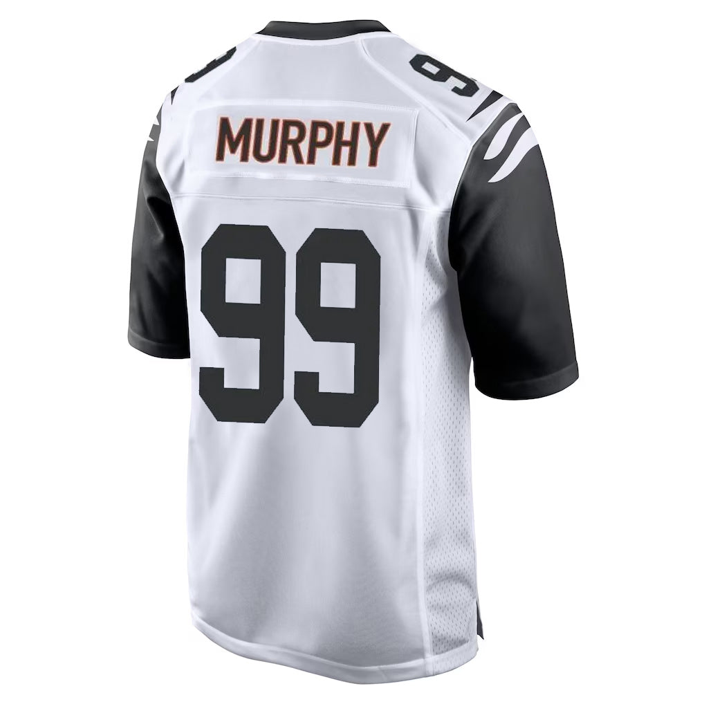 C.Bengals #99 Myles Murphy Player White Alternate Home Game Qdoa Stitched Jerseys