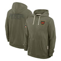 W.Commanders ## Commanders Blank Player Olive Salute to Service Pullover Hoodies Limited Home Qdoa Stitched Jerseys