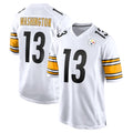 P.Steelers #13 Rico Dowdle Player White Home Game Qdoa Stitched Jerseys