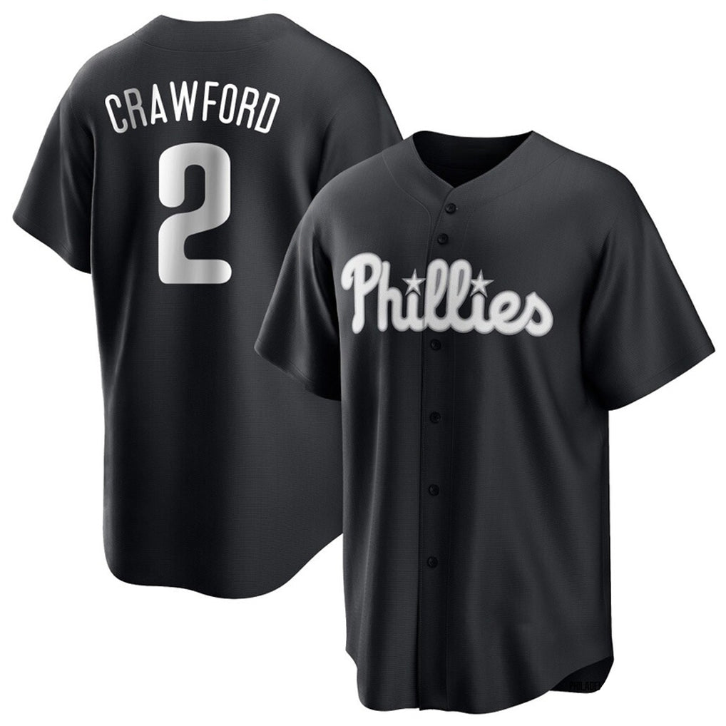 P.Phillies #2 Justin Crawford Player Black Alt Fashion Home Game Qdoa Stitched Jerseys