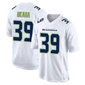 S.Seahawks #39 Ty Okada Player White Tundra Fashion Home Game Qdoa Stitched Jerseys
