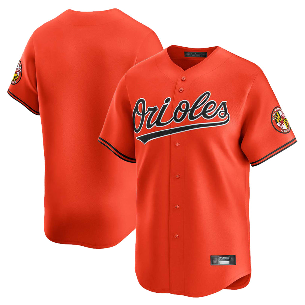 B.Orioles ## Orioles Blank Player Orange Limited Home Game Qdoa Stitched Jerseys