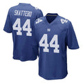 NY.Giants #44 Cam Skattebo Player Royal Home Game Qdoa Stitched Jerseys