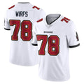 TB.Buccaneers #78 Tristan Wirfs Player White Limited Vapor Untouchable Home Game Qdoa Stitched Jerseys