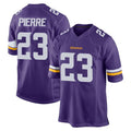 M.Vikings #23 James Pierre Player Purple Home Game Qdoa Stitched Jerseys