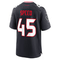 Qdoa H.Texans #45 E.J. Speed Navy Team Game Jersey