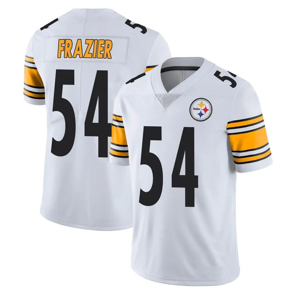 P.Steelers #54 Zach Frazier Player White Limited Vapor Untouchable Home Game Qdoa Stitched Jerseys