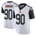 C.Bengals #90 Kris Jenkins Jr Player White Color Rush Vapor Untouchable Limted Home Game Qdoa Stitched Jerseys