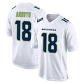 S.Seahawks #18 Elijah Arroyo Player White Tundra Fashion Home Game Qdoa Stitched Jerseys
