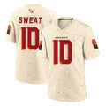 A.Cardinals #10 Josh Sweat Player Cream Rivalries Collection Game Qdoa Stitched Jerseys