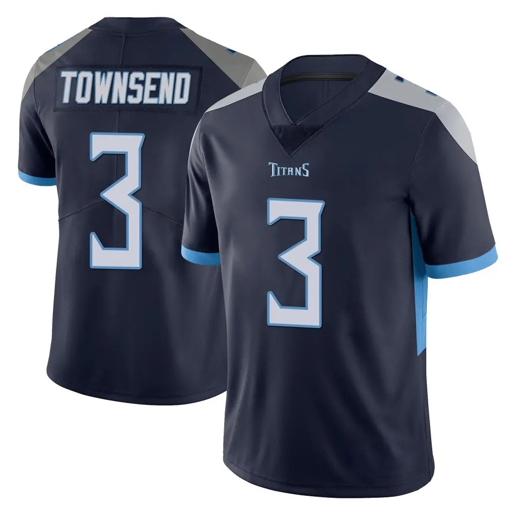 T.Titans #3 Tommy Townsend Player Navy Limited Vapor Untouchable Home Game Qdoa Stitched Jerseys
