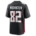 Qdoa A.Falcons #82 Casey Washington Black Team Game Jersey