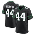NY.Jets #44 Jamien Sherwood Player Black Legacy Home Game Qdoa Stitched Jerseys
