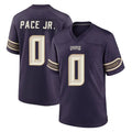 MN.Vikings #0 Ivan Pace Jr. Player Purple 2026 Rivalries Collection Home Game Qdoa Stitched Jerseys