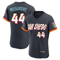 S.Diego Padres #44 Joe Musgrove Player Obsidian 2026 City Connect Home Limited Elite T-shirt Qdoa Stitched Jerseys