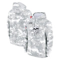 M.Vikings ## Vikings Blank Player Arctic Camo Salute to Service Pullover Hoodies Limited Game Qdoa Stitched Jerseys