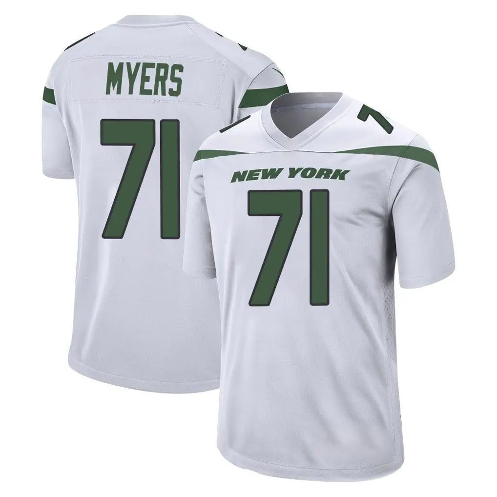 NY.Jets #71 Josh Myers Player White Spotlight Home Game Qdoa Stitched Jerseys