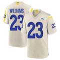 LA.Rams #23 Kyren Williams Player Bone Home Game Qdoa Stitched Jerseys