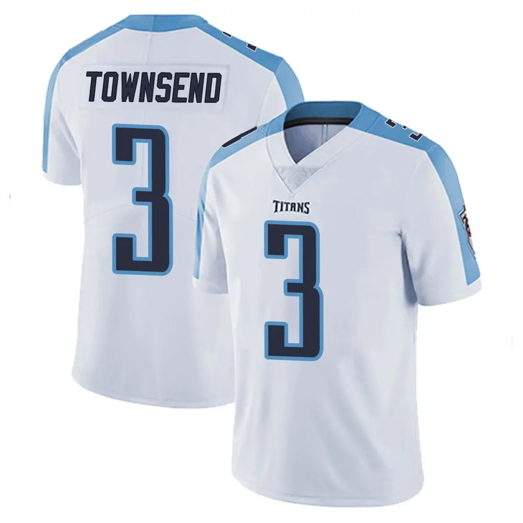 T.Titans #3 Tommy Townsend Player White Limited Vapor Untouchable Home Game Qdoa Stitched Jerseys