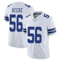 D.Cowboys #56 Cooper Beebe Player White Vapor Untouchable Limited Home Game Qdoa Stitched Jerseys