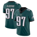 P.Eagles #97 Moro Ojomo Player Team Color Green Vapor Untouchable Home Game Qdoa Stitched Jerseys
