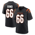 C.Bengals #66 Dalton Risner Player Black Home Game Qdoa Stitched Jerseys