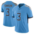 T.Titans #3 Tommy Townsend Player Light Blue Limited Vapor Untouchable Home Game Qdoa Stitched Jerseys