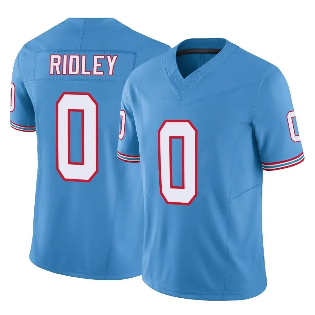 T.Titans #0 Calvin Ridley Player Light Blue Limited Vapor F.U.S.E. Home Game Qdoa Stitched Jerseys